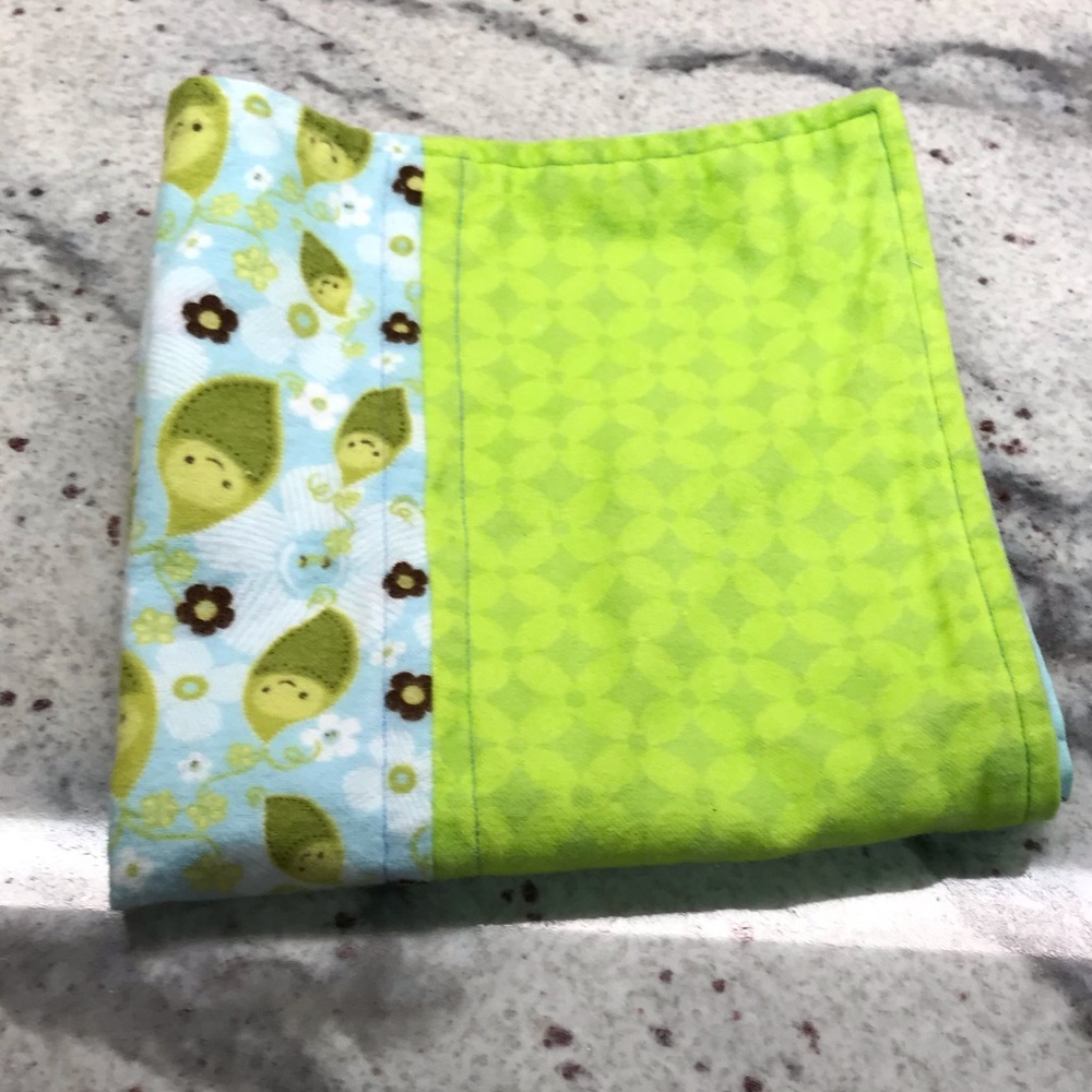 Handmade burp cloth